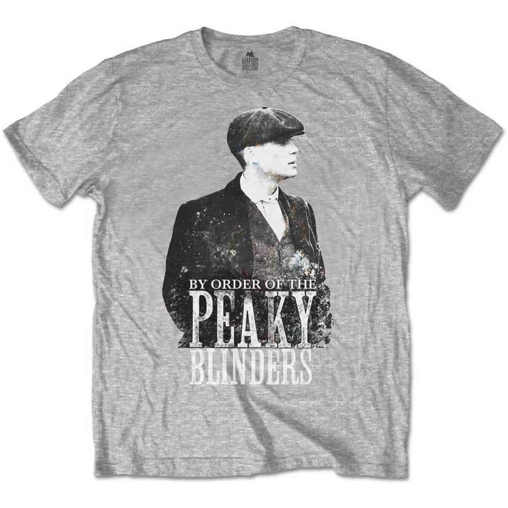 Peaky Blinders - Grey Character Tshirt Homme - Gris